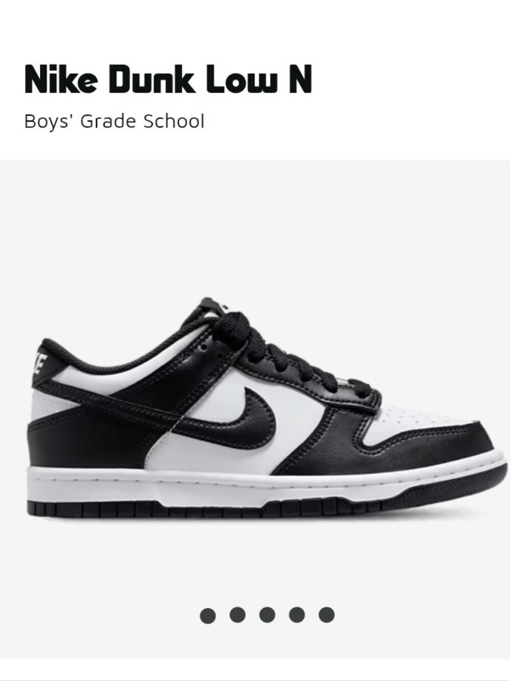 Nike Dunk Low N Sneakers